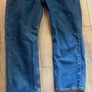 Levi's Blue Relaxed Jeans Classic Denim Style
